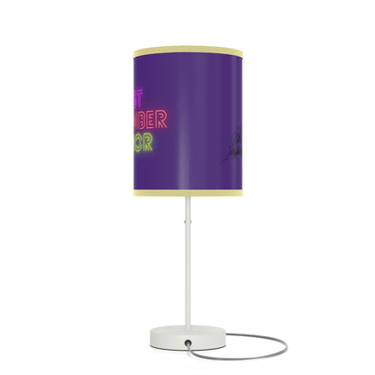 Lamp on a Stand, US|CA plug: Writing Purple