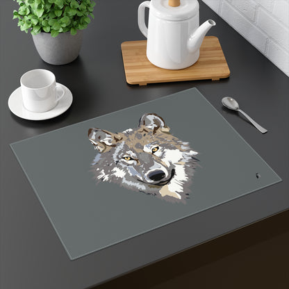 Placemat, 1pc: Wolves Dark Grey