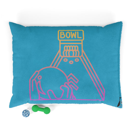 Pet Bed: Bowling Turquoise