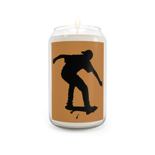 Scented Candle, 13.75oz: Skateboarding Lite Brown