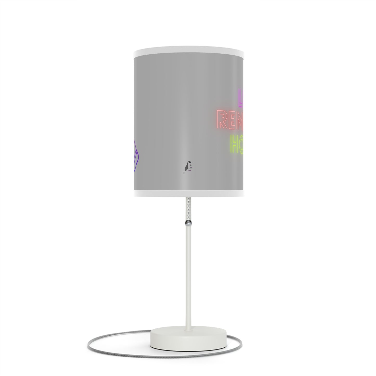 Lamp on a Stand, US|CA plug: Music Lite Grey