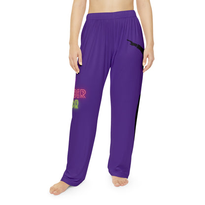 Women's Pajama Pants: Dance Purple