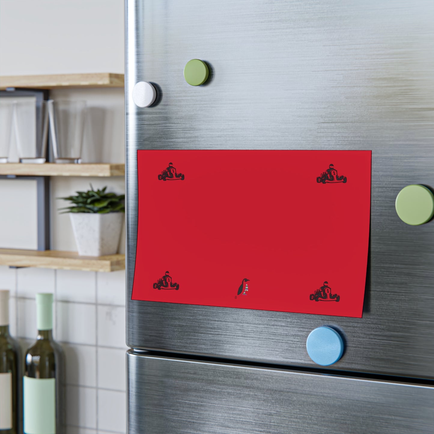 Post-it® Note Pads: Racing Dark Red