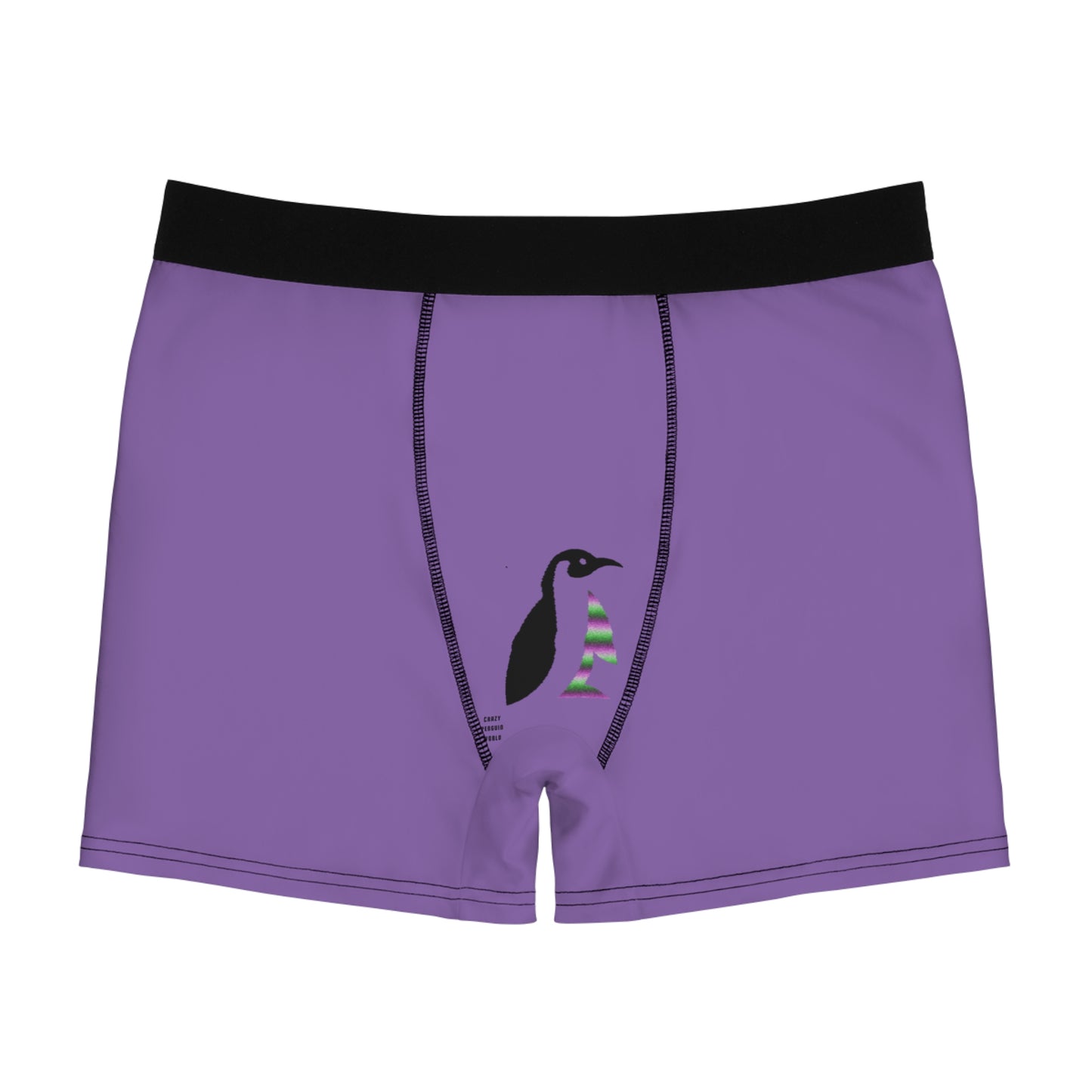 Men's Boxer Briefs: Basketball Lite Purple