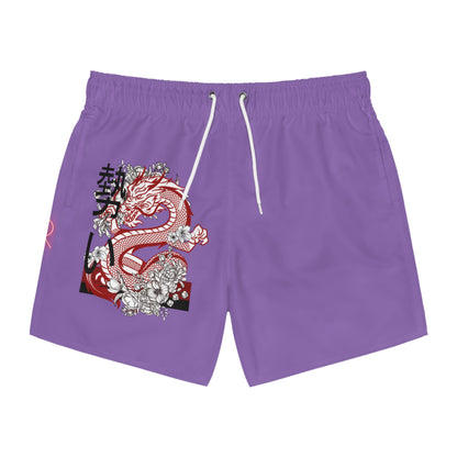 Swim Trunks: Dragons Lite Purple