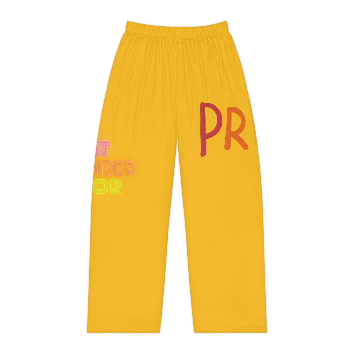 Women's Pajama Pants: LGBTQ Pride Yellow