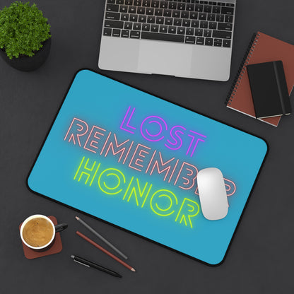 Desk Mat: Lost Remember Honor Turquoise