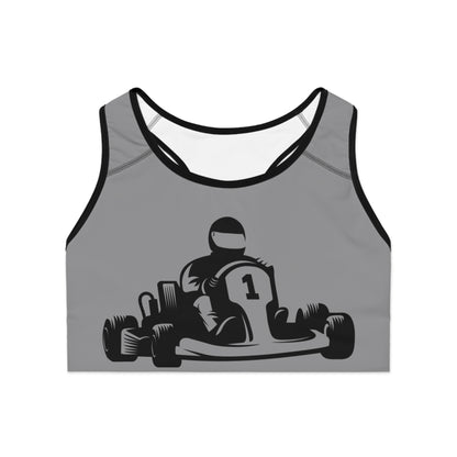 Sports Bra: Racing Grey