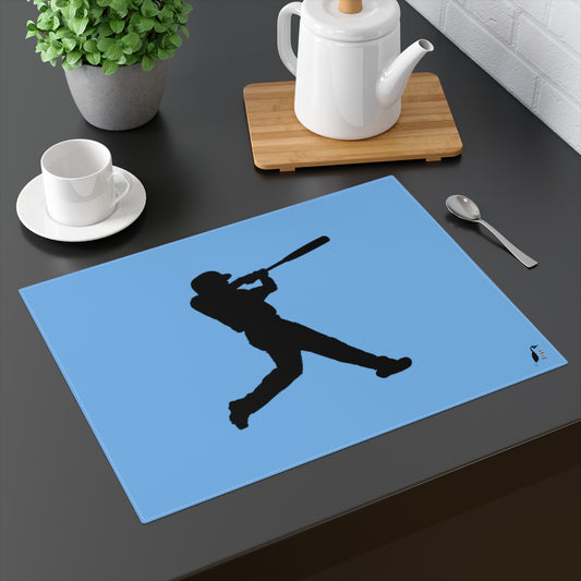 Placemat, 1pc: Baseball Lite Blue