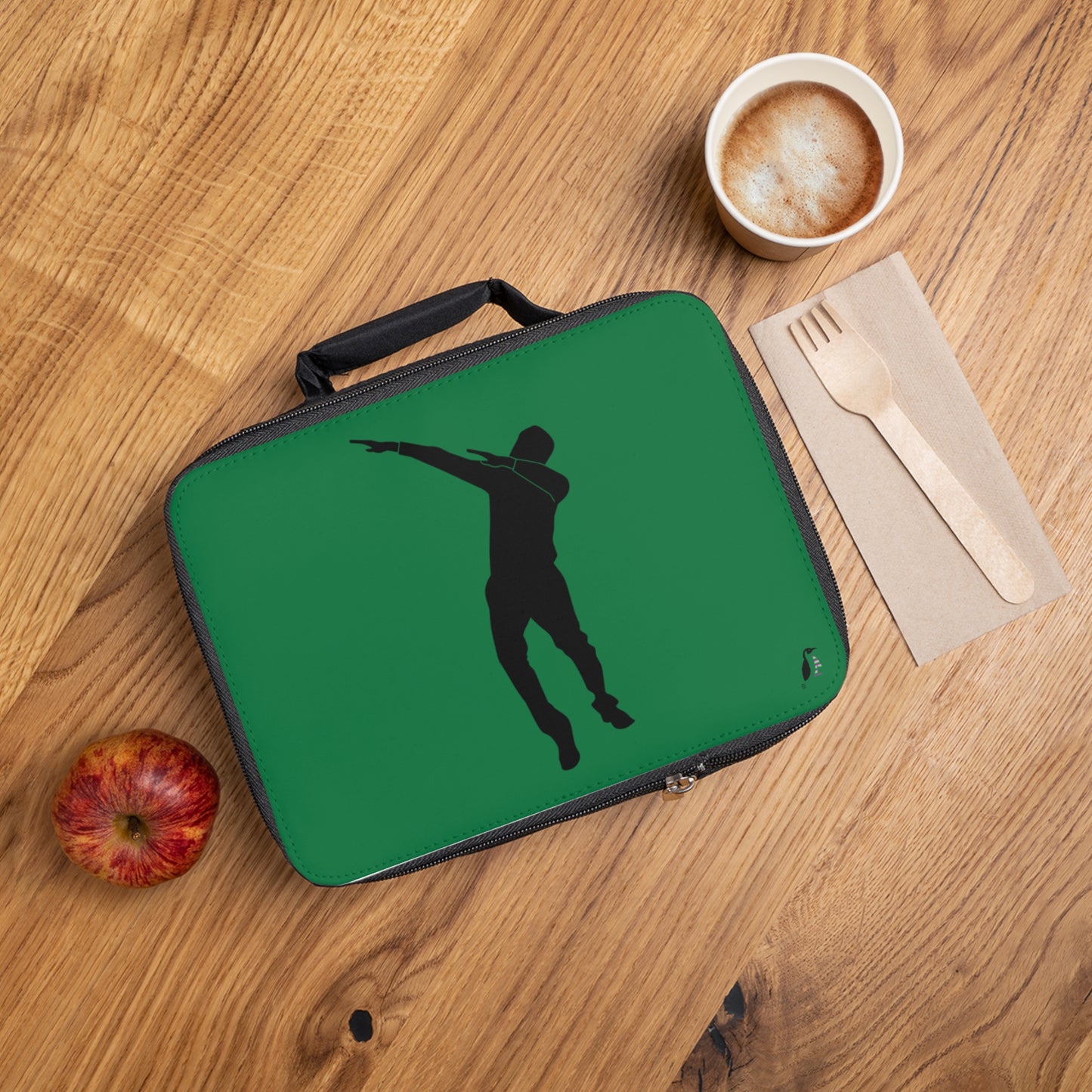 Lunch Bag: Dance Dark Green