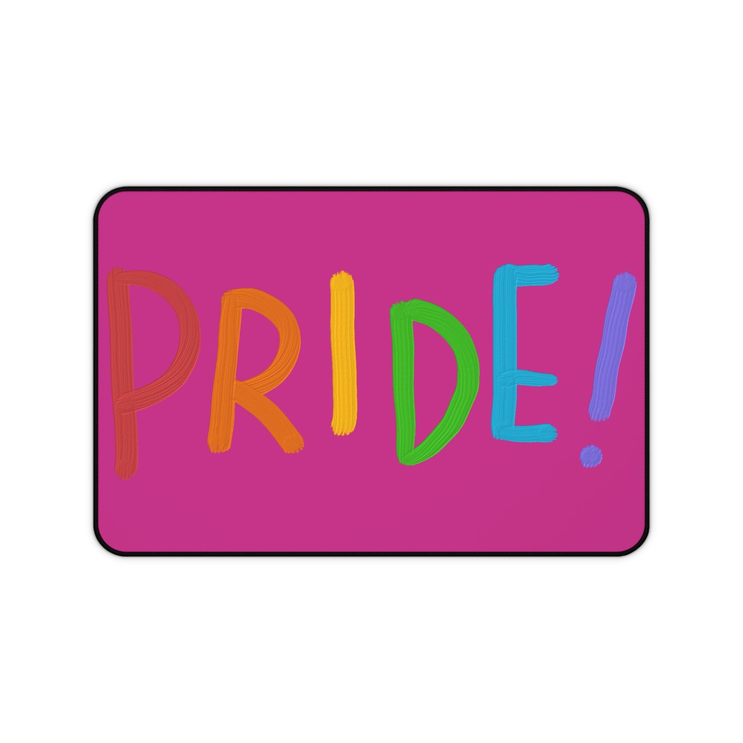 Desk Mat: LGBTQ Pride Pink