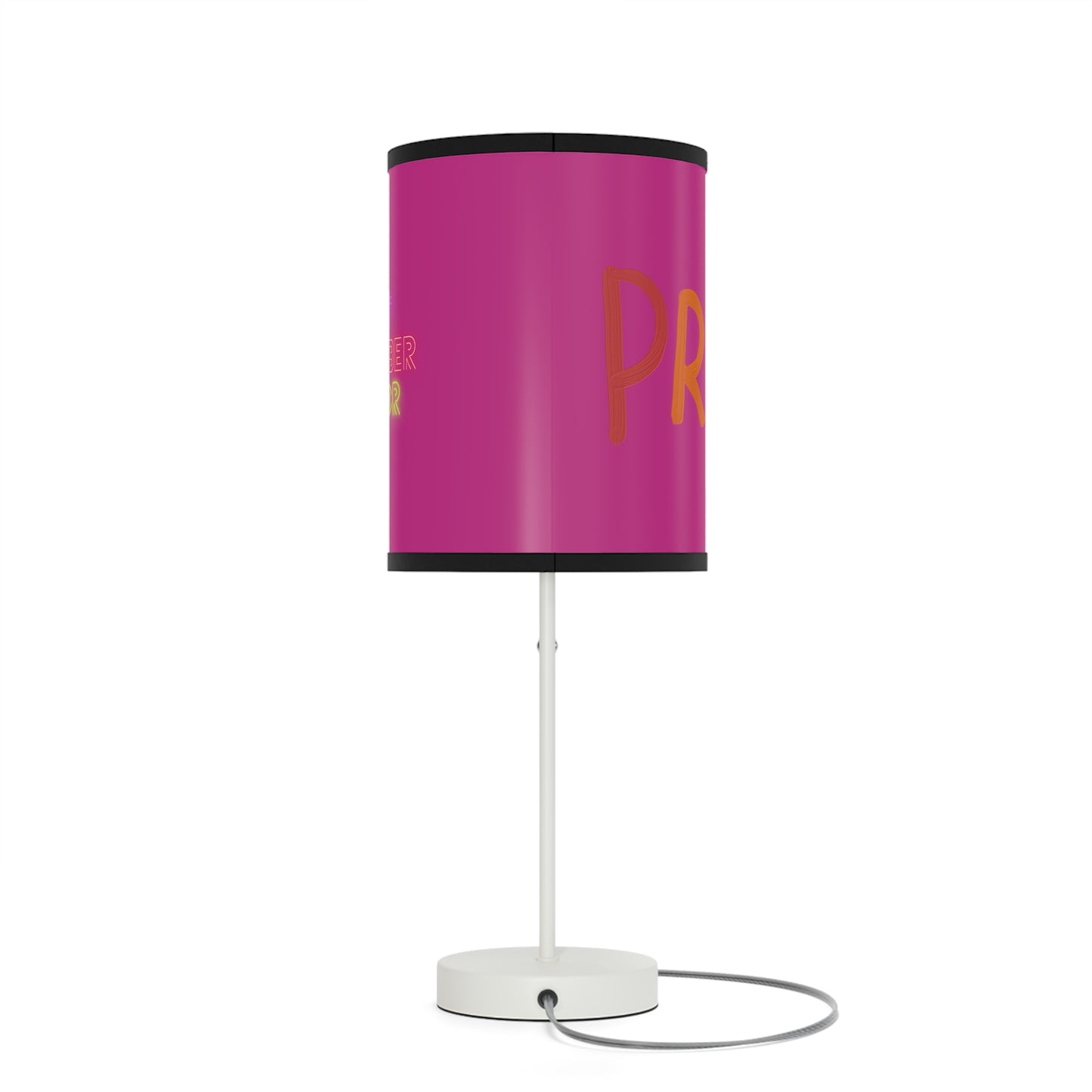 Lamp on a Stand, US|CA plug: LGBTQ Pride Pink 