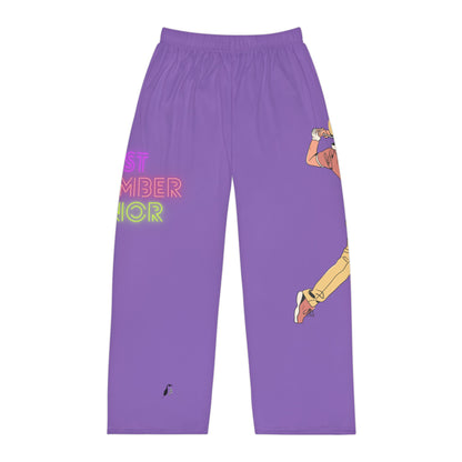 Men's Pajama Pants: Golf Lite Purple