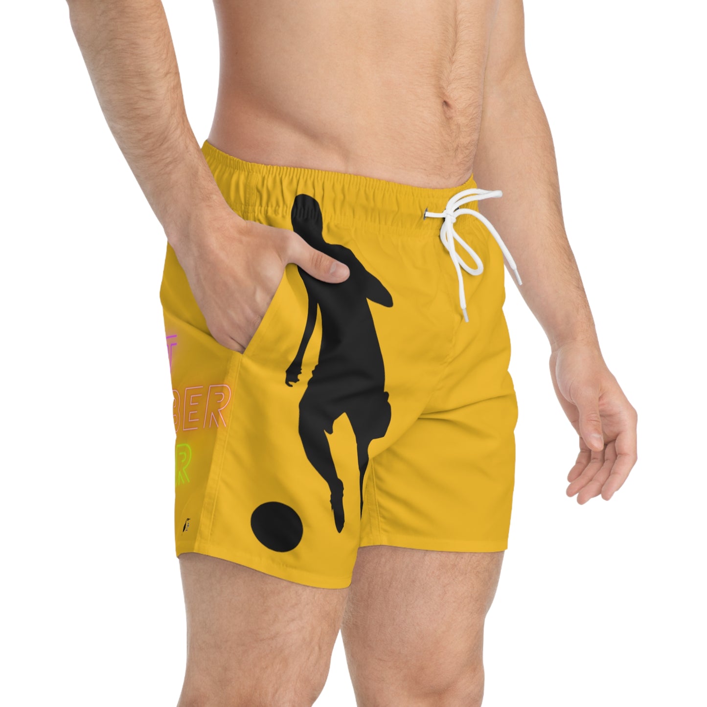 Swim Trunks: Soccer Yellow