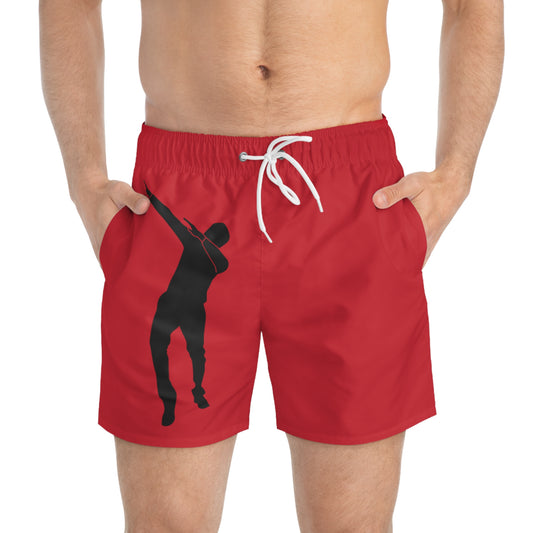 Swim Trunks: Dance Dark Red