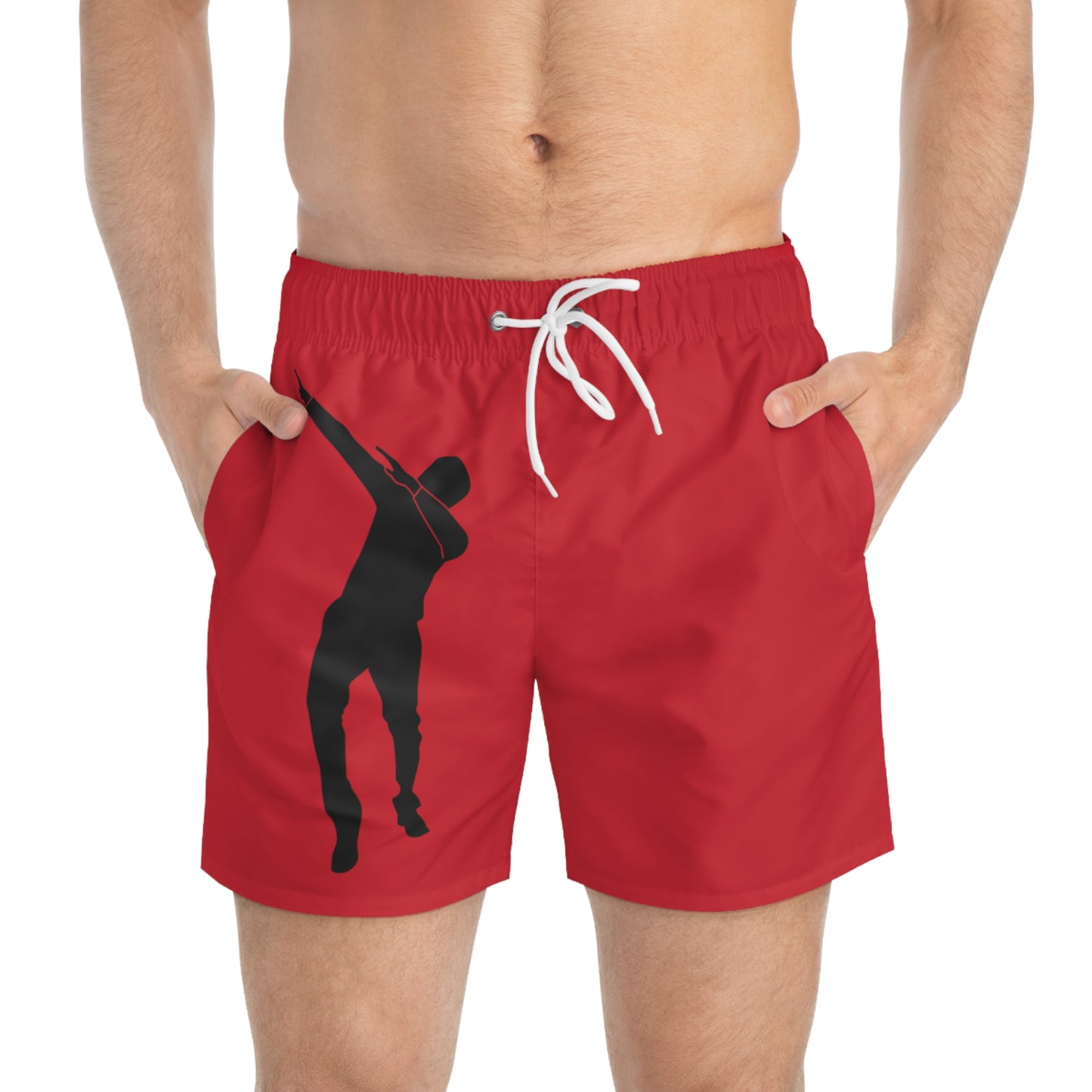 Swim Trunks: Dance Dark Red