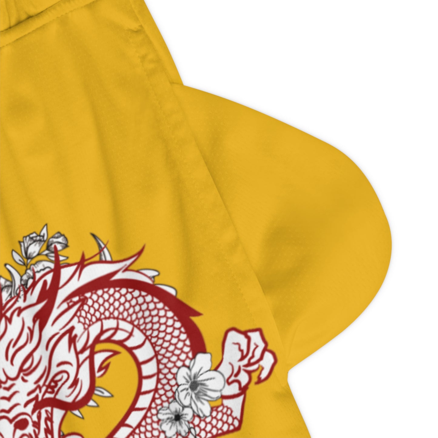 Basketball Rib Shorts: Dragons Yellow