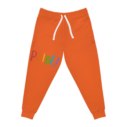 Athletic Joggers: LGBTQ Pride Orange