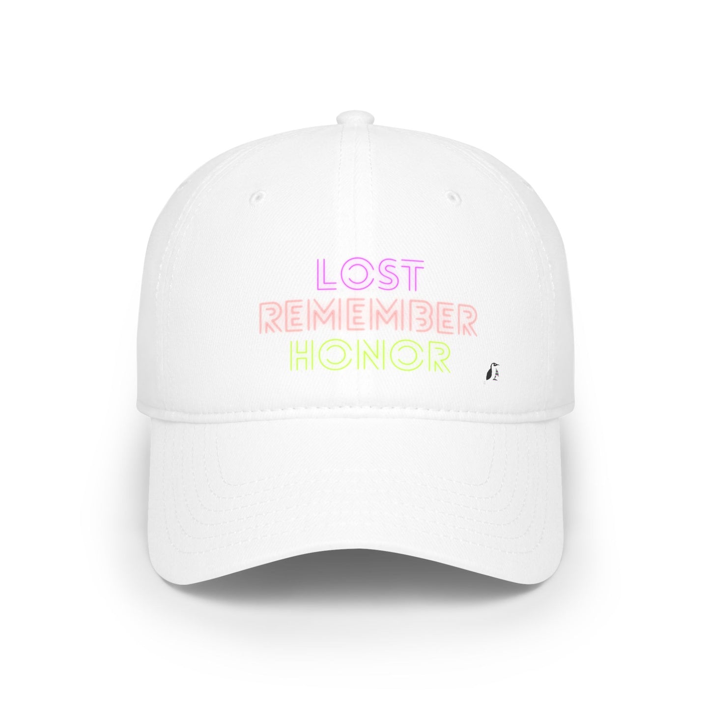 Low Profile Baseball Cap: Lost Remember Honor