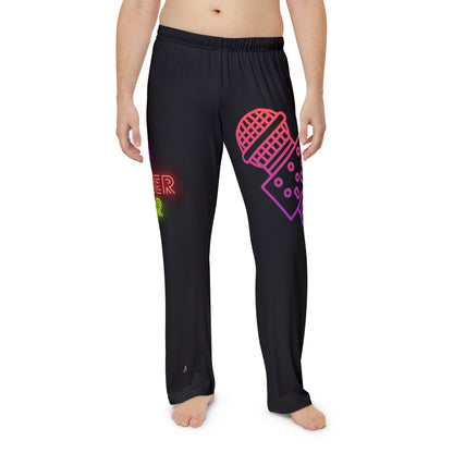 Men's Pajama Pants: Music Black