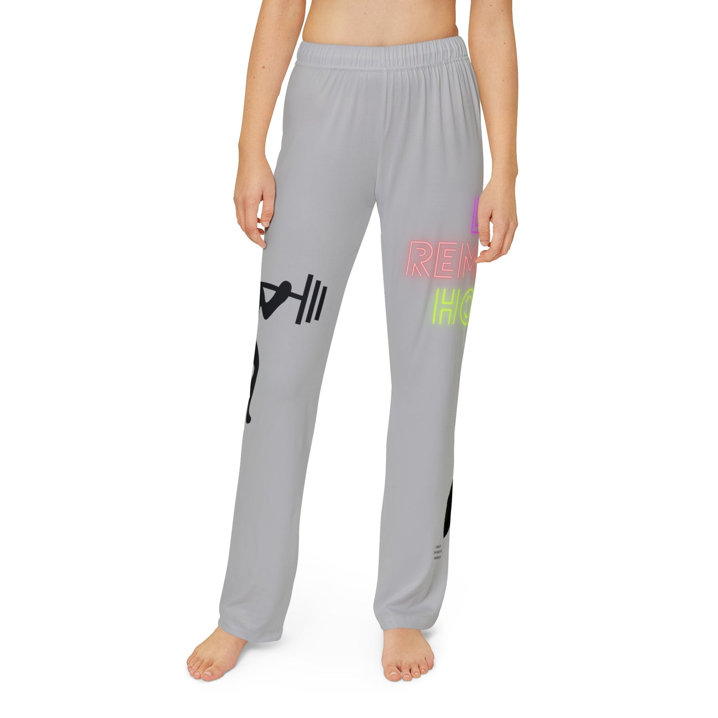 Kids Pajama Pants: Weightlifting Lite Grey