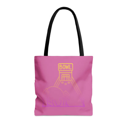 Tote Bag: Bowling Lite Pink