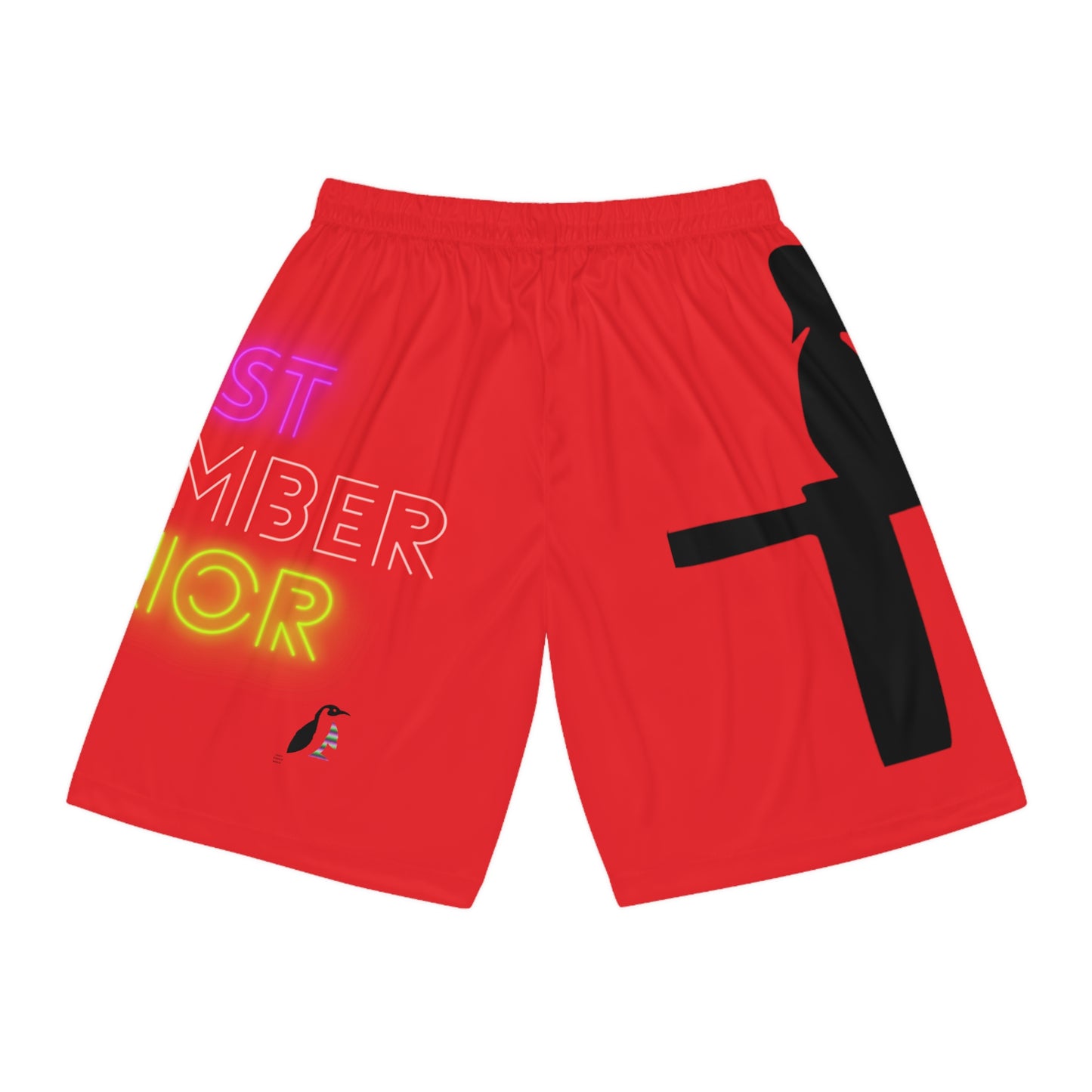 Basketball Shorts: Fishing Red