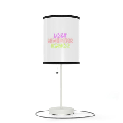 Lamp on a Stand, US|CA plug: Racing White