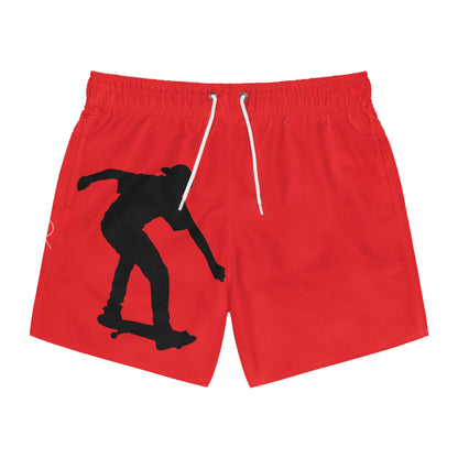 Swim Trunks: Skateboarding Red