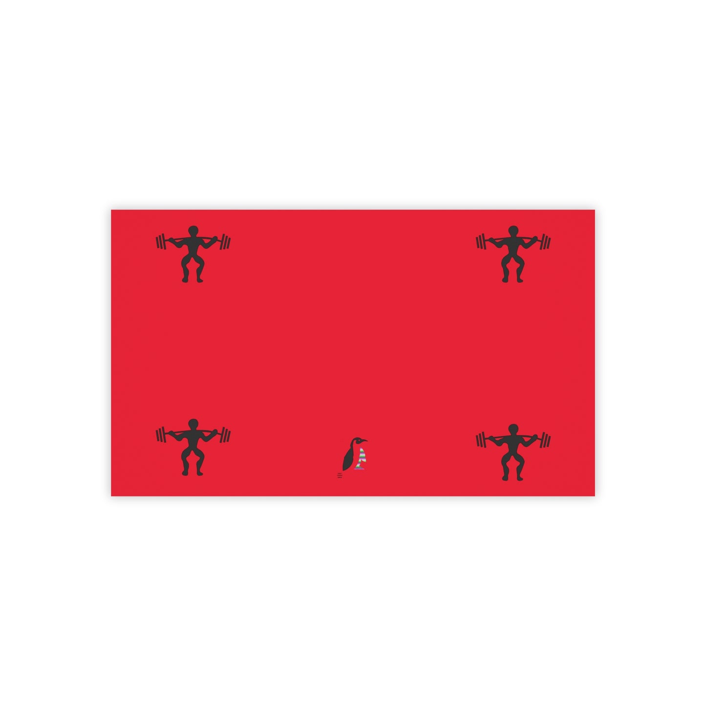 Post-it® Note Pads: Weightlifting Dark Red