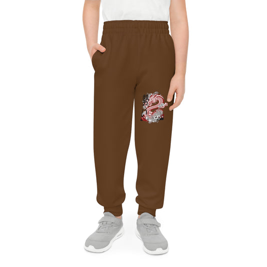 Youth Joggers: Dragons Brown