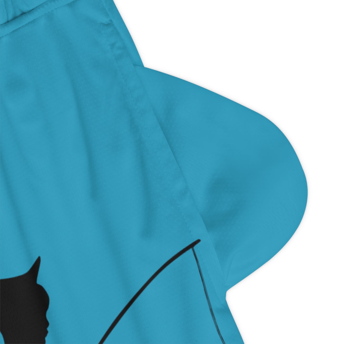 Basketball Rib Shorts: Fishing Turquoise