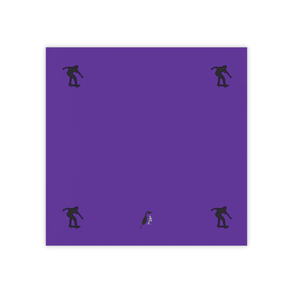 Post-it® Note Pads: Skateboarding Purple