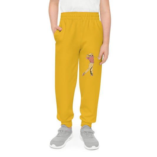 Youth Joggers: Golf Yellow