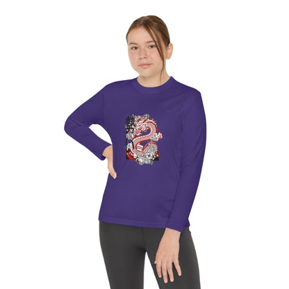 Youth Long Sleeve Competitor Tee: Dragons