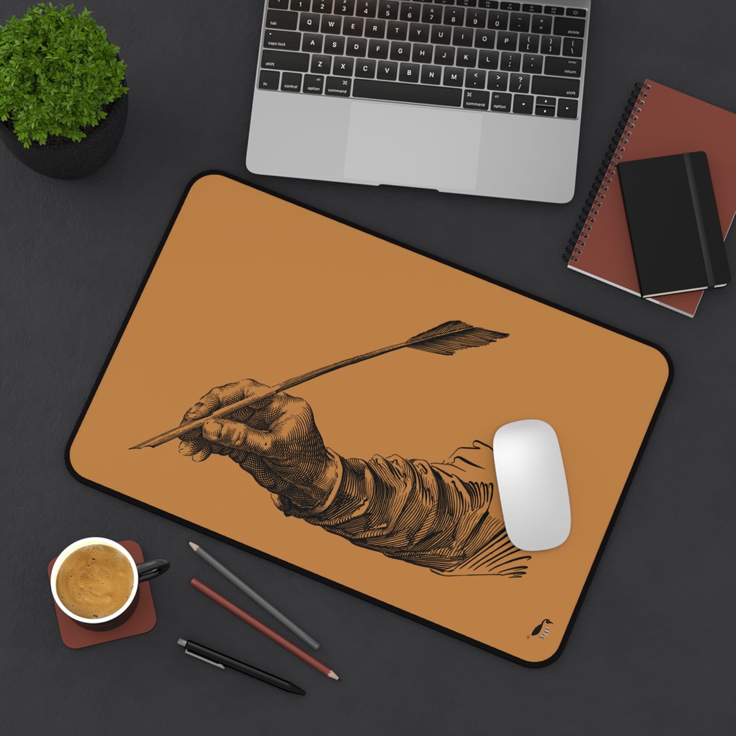 Desk Mat: Writing Lite Brown