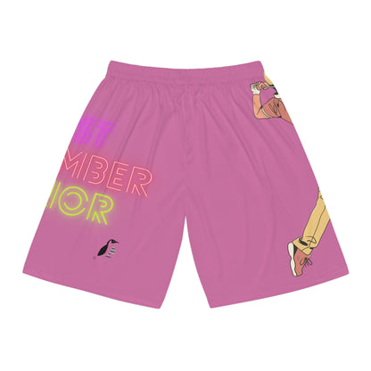 Basketball Shorts: Golf Lite Pink