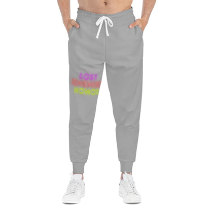 Athletic Joggers: Lost Remember Honor Lite Grey