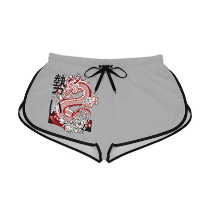 Women's Relaxed Shorts: Dragons Lite Grey