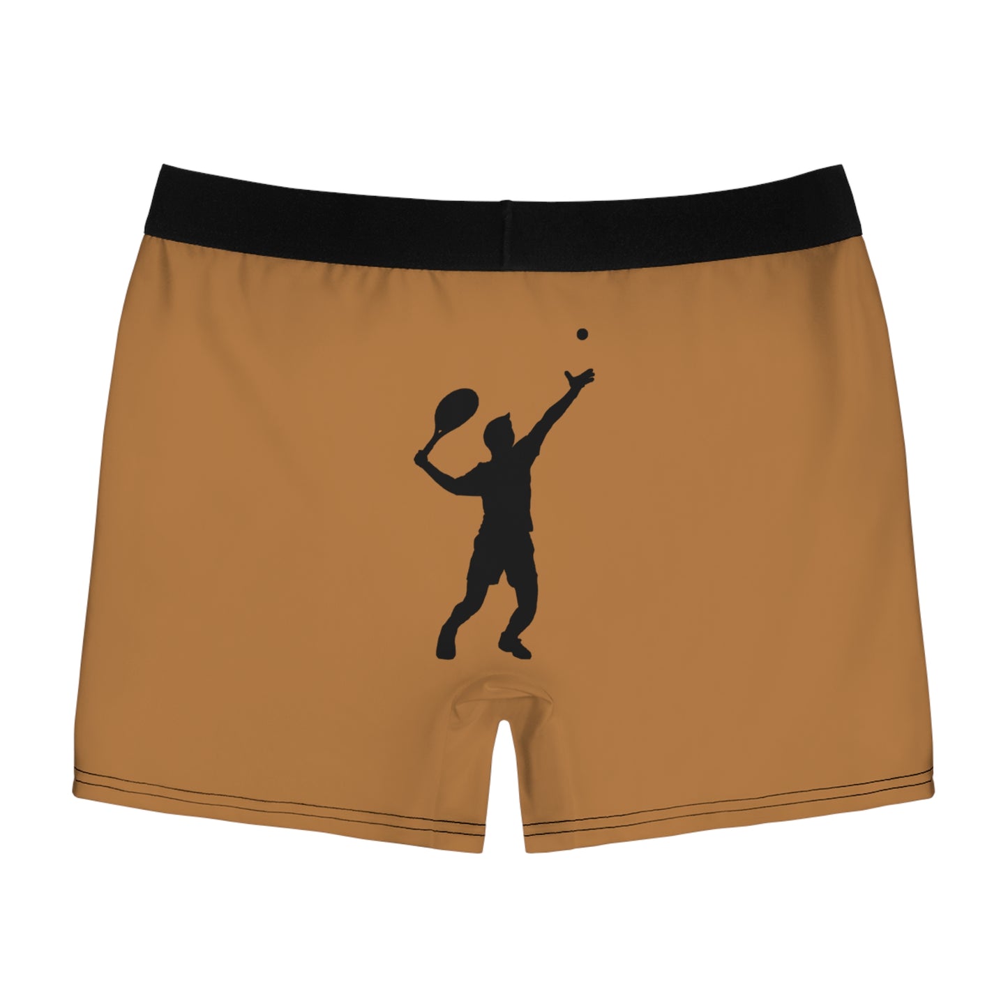 Men's Boxer Briefs: Tennis Lite Brown