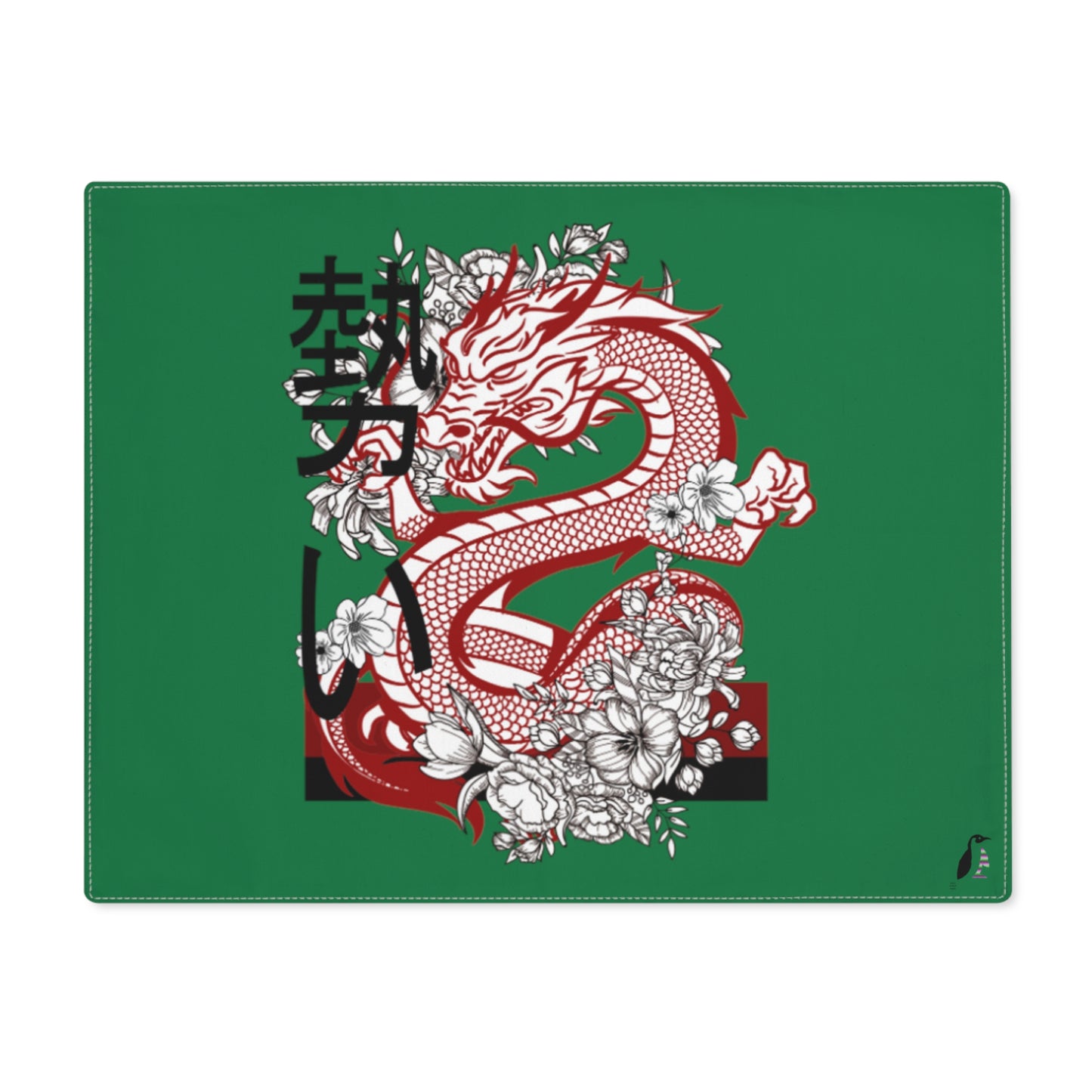 Placemat, 1pc; Dragons Dark Green