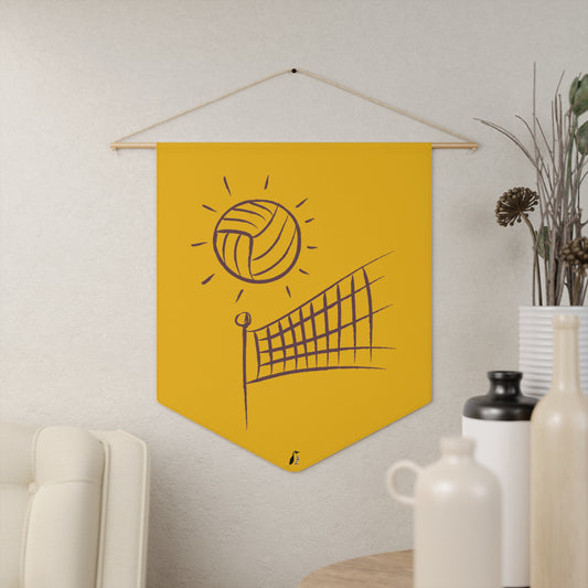 Pennant: Volleyball Yellow