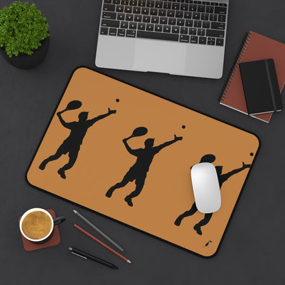 Desk Mat: Tennis Lite Brown