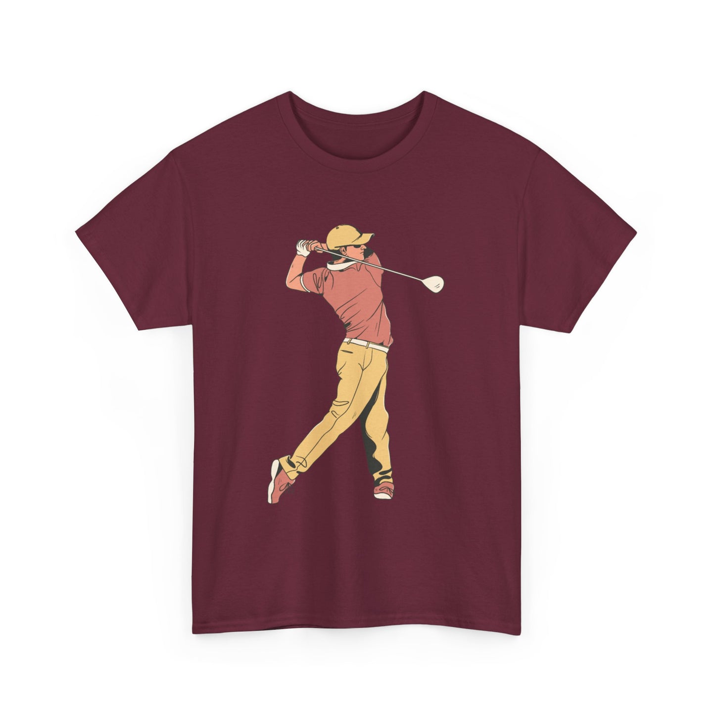 Heavy Cotton Tee: Golf #1