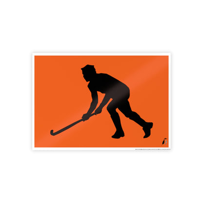 Gloss Posters: Hockey Orange