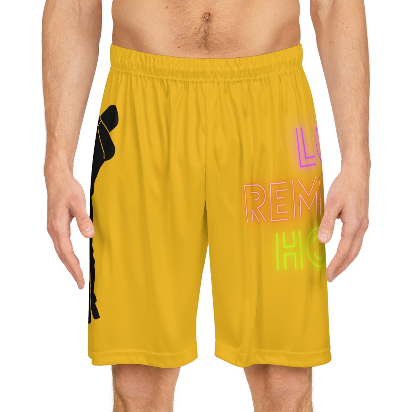 Basketball Shorts: Dance Yellow