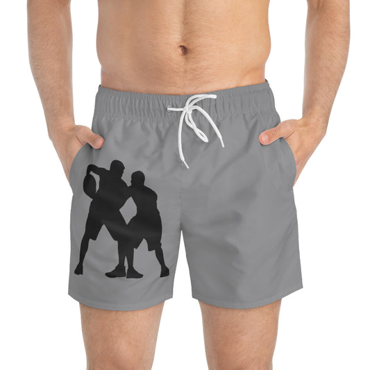 Swim Trunks: Basketball Grey