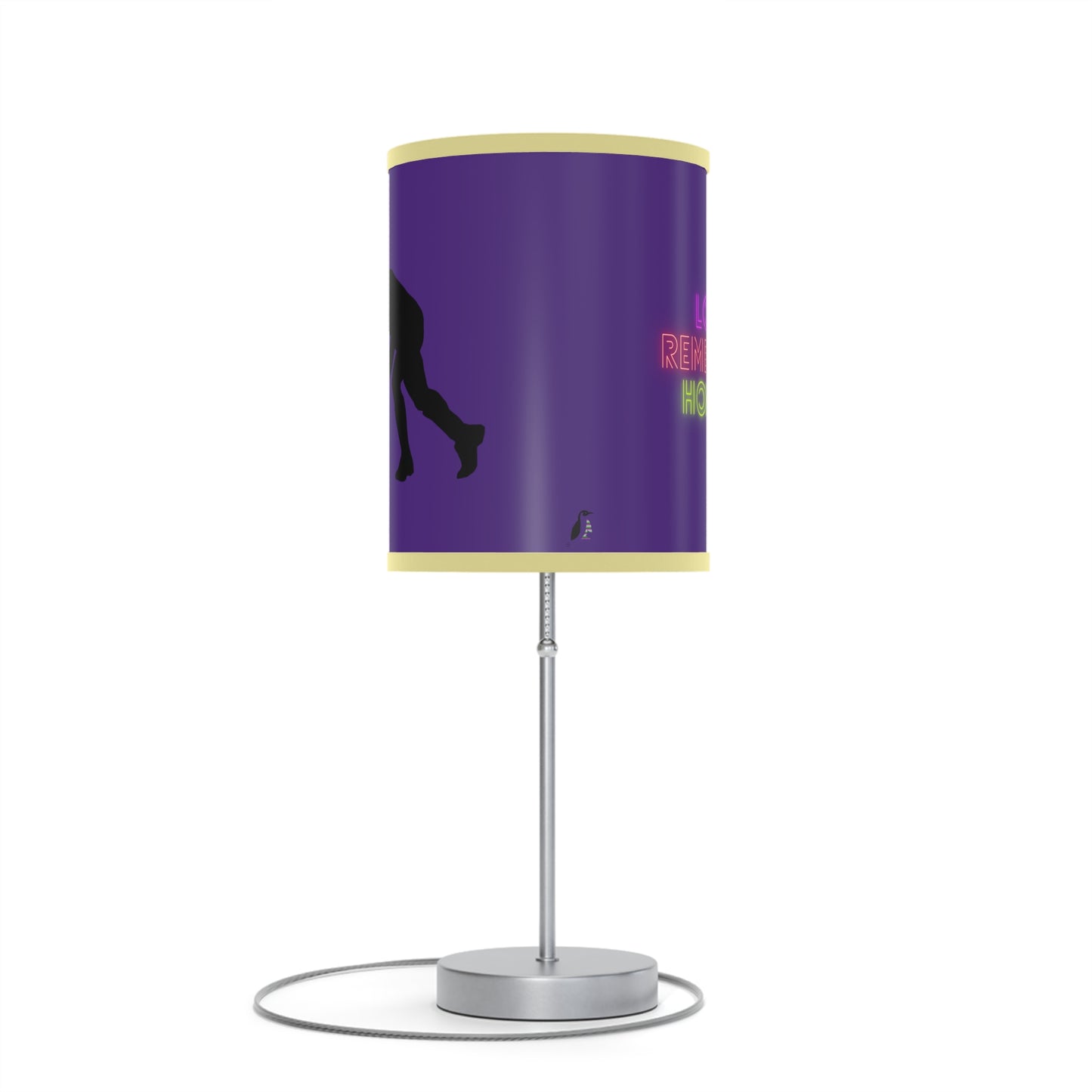 Lamp on a Stand, US|CA plug: Hockey Purple 