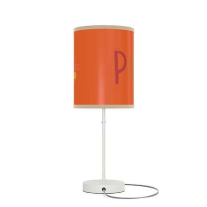 Lamp on a Stand, US|CA plug: LGBTQ Pride Orange