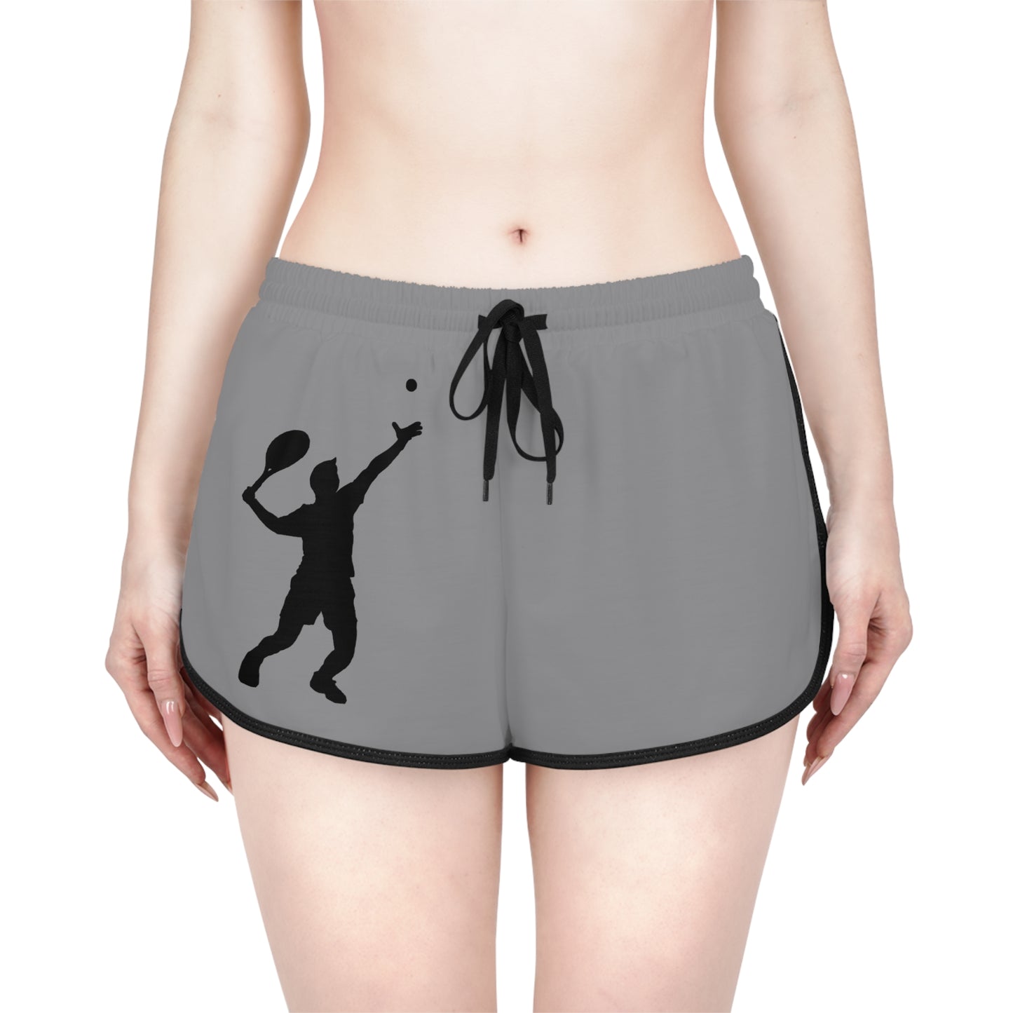 Women's Relaxed Shorts: Tennis Grey